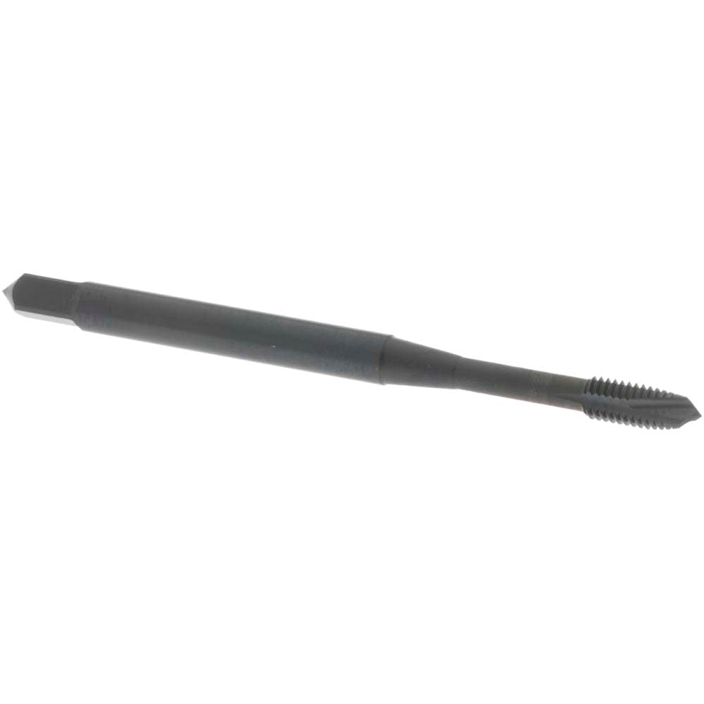 OSG 1750101 Spiral Point Tap M3x0.50 Metric Coarse, 3 Flutes, Plug, 6H Class of Fit, Vanadium High Speed Steel, Oxide Coated