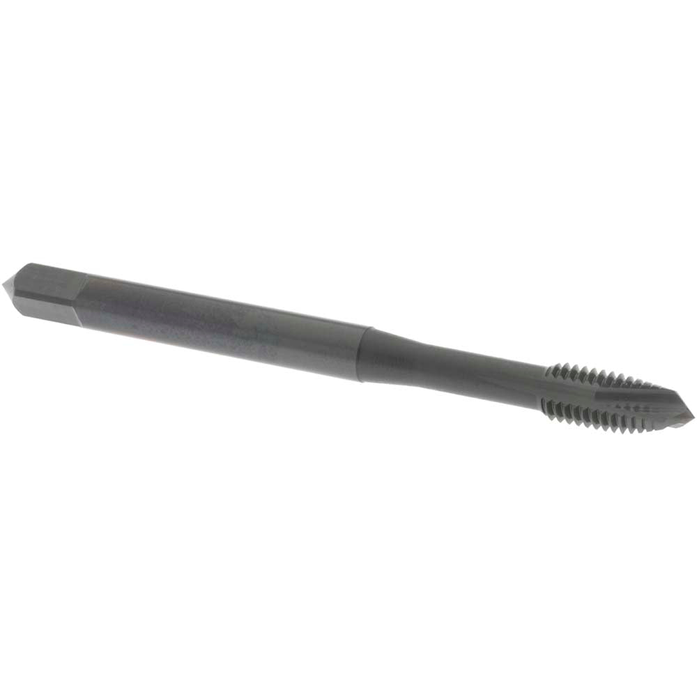 OSG 1750701 Spiral Point Tap M5x0.80 Metric Coarse, 3 Flutes, Plug, 6H Class of Fit, Vanadium High Speed Steel, Oxide Coated
