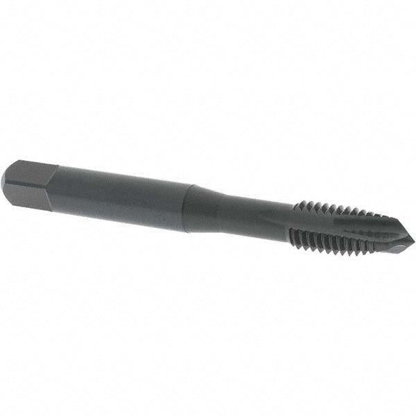 OSG 1751301 Spiral Point Tap M8x1.25 Metric Coarse, 3 Flutes, Plug, 6H Class of Fit, Vanadium High Speed Steel, Oxide Coated