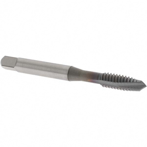OSG 2840008 Spiral Point Tap 1/4-20 UNC, 3 Flutes, Plug Chamfer, 2B Class of Fit, HSS-E Vanadium, TiCN Coated