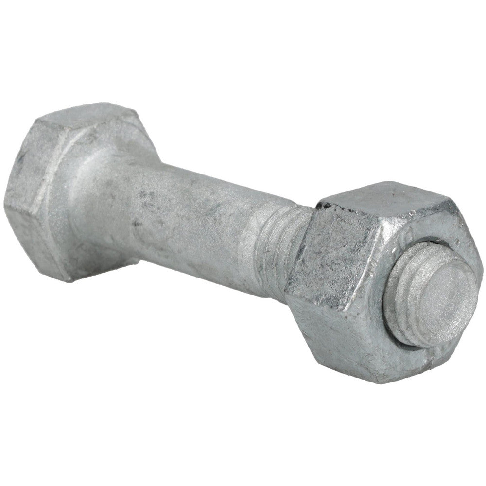 Value Collection HCI30620300NG-010BX Hex Head Bolt 5/8-11, 3" Length Under Head, Steel, Grade A325