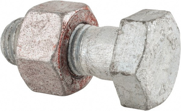 Value Collection HCI30750200NG-005BX Hex Head Bolt 3/4-10, 2" Length Under Head, Steel, Grade A325