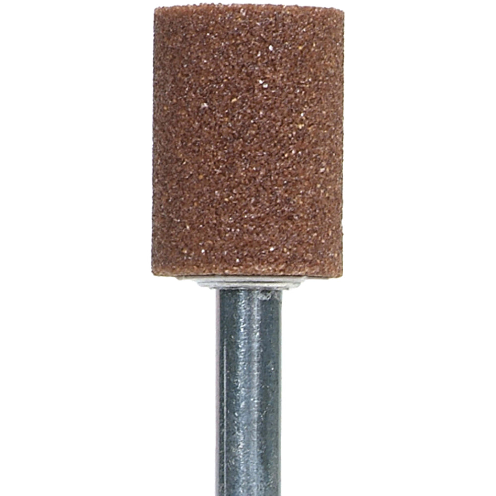 Norton 61463624539 Mounted Point 1" Thick, 1/4" Shank Dia, W196, 60 Grit, Medium