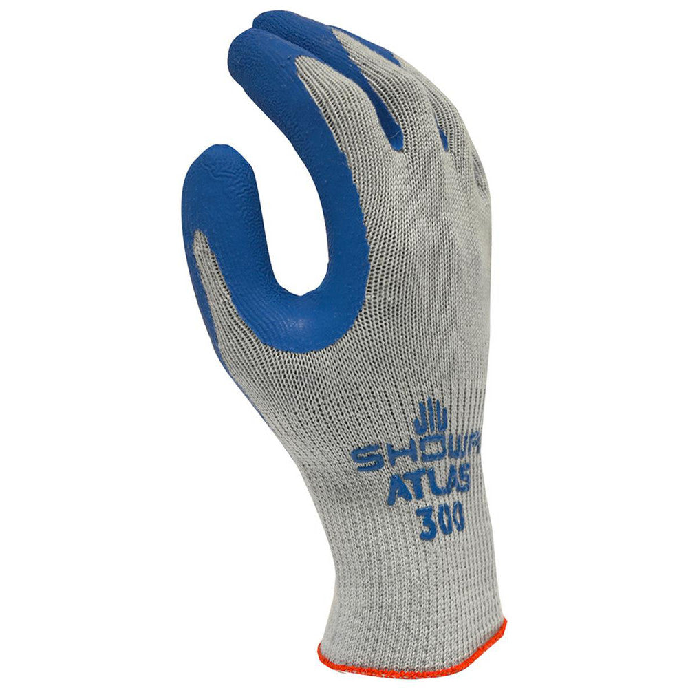 SHOWA 300XXL-11 General Purpose Work Gloves 2X-Large, Rubber Coated, Cotton Blend