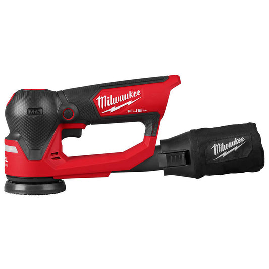 Milwaukee Tool 2535-20 Electric Orbital Sanders Pad Shape Round  Batteries Included No  Round Pad Size 3in  Battery Chemistry Lithium-ion  Battery Series M12  Orbit Diameter 2.5mm