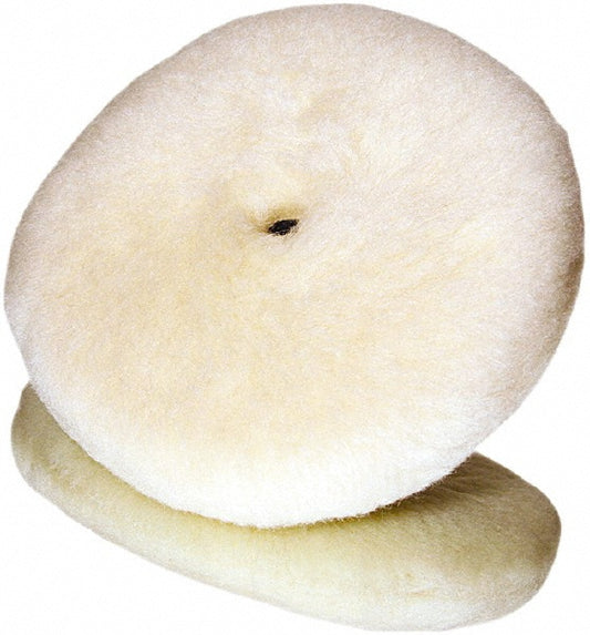 3M 7100145353 9" Diam Wool Buffing & Backing Pad