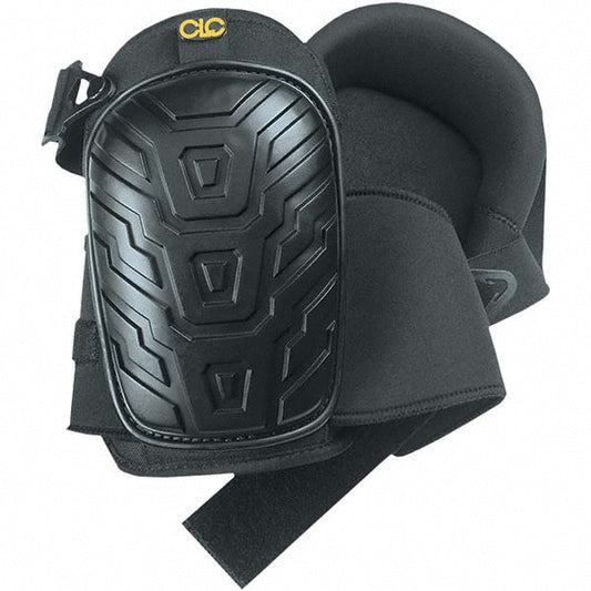 CLC 345 Knee Pad 2 Strap, Plastic Cap, Belt, Hook & Loop Closure, One Size Fits All