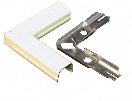 Wiremold V511 3/4 Inch Long x 2 Inch Wide x 17/32 Inch High, Raceway Elbow End
