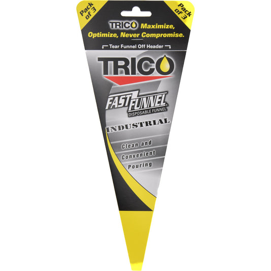 Trico 36991 32 oz Capacity Heavy-Grade Paper Funnel