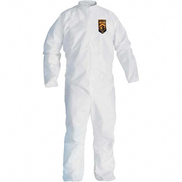 KleenGuard 46004 Disposable Coveralls Size X-Large, SMS, Zipper Closure