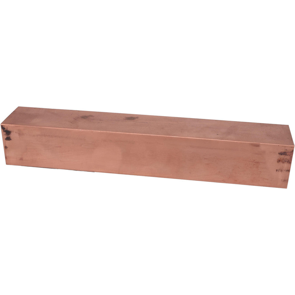 Value Collection SQR-2-12 2 Inch Square x 12 Inch Long, Copper Square Bar