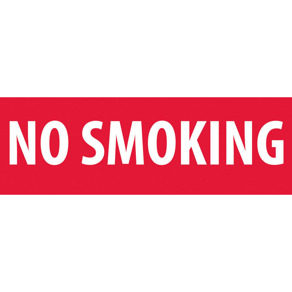AccuformNMC M11P No Smoking Sign Rectangle, No Smoking