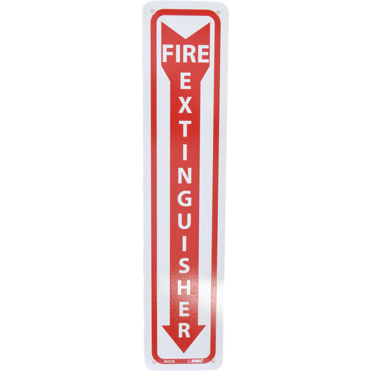 AccuformNMC M23A Fire Sign Fire Extinguisher