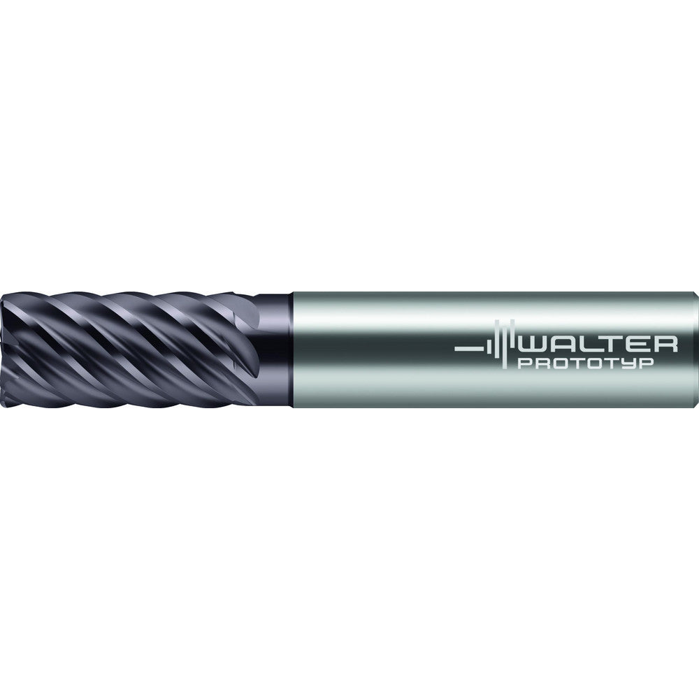 Walter-Prototyp 8415064 Corner Radius & Corner Chamfer End Mills Mill Diameter (Inch) 1/2  Mill Diameter (Decimal Inch) 0.5000  Number Of Flutes 7  Length of Cut (Inch) 1  Single Or Double End Single  End Mill Material Solid Carbide