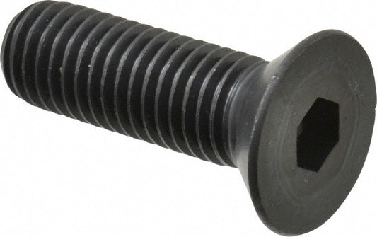 Holo-Krome 60148 Flat Socket Cap Screw 5/8-11 x 2", Alloy Steel, Black Oxide Finish