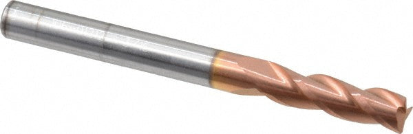 ProMax 106-01212 Corner Radius End Mill 3/16" Dia, 5/8" LOC, 0.01" Radius, 3 Flutes, Solid Carbide
