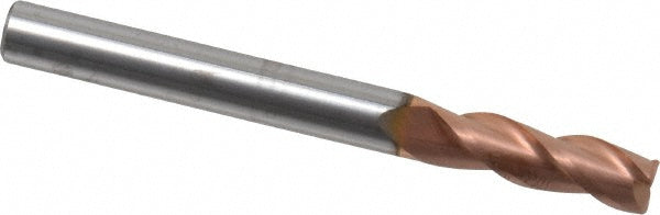 ProMax 106-01612 Corner Radius End Mill 1/4" Dia, 3/4" LOC, 0.02" Radius, 3 Flutes, Solid Carbide