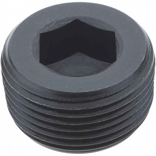 Holo-Krome 10014 1-11-1/2, 3/4" OAL, Alloy Steel Socket Pressure Plug