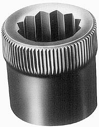 Holo-Krome 07044 3/4-16" Thread Uncoated Steel Allen Nut