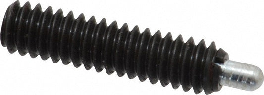 Gibraltar SW10-4A-G Threaded Spring Plunger 1/4-20, 1" Thread Length, 0.118" Dia, 3/16" Projection