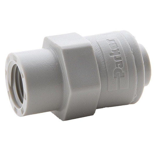 Parker A4FC2-MG Push-To-Connect Tube to Pipe Tube Fitting Connector, 1/8" Thread, 1/4" OD