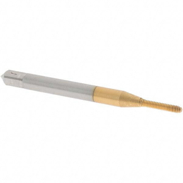 OSG 1410100005 Thread Forming Tap M1.6x0.35 Metric Coarse, 4H Class of Fit, Modified Bottoming Chamfer, Cobalt, TiN Finish