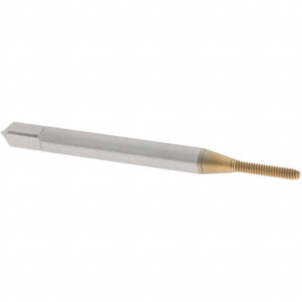 OSG 1410100105 Thread Forming Tap M1.6x0.35 Metric Coarse, 6H Class of Fit, Modified Bottoming Chamfer, Cobalt, TiN Finish