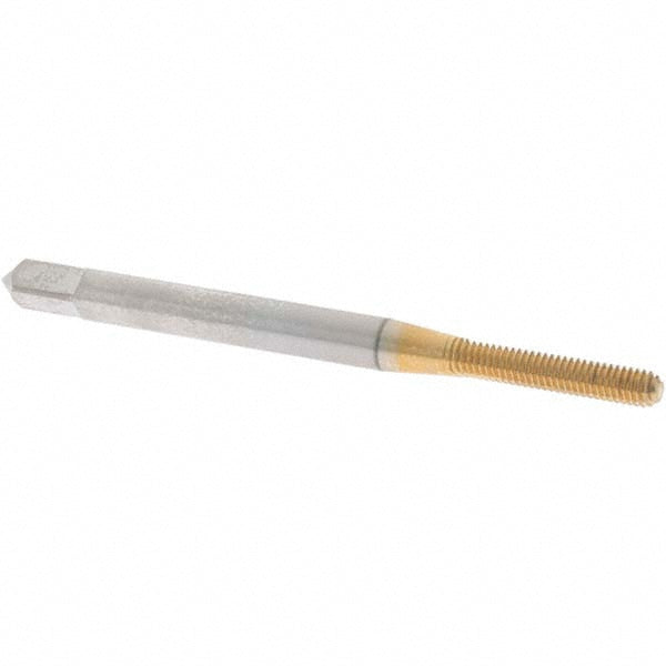 OSG 1410100805 Thread Forming Tap M2.5x0.45 Metric Coarse, 4H Class of Fit, Bottoming Chamfer, Cobalt, TiN Finish