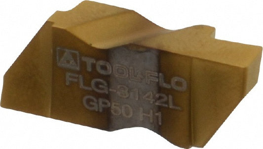 Tool-Flo 563842LN4C Grooving Insert FLG3142 GP50, Solid Carbide