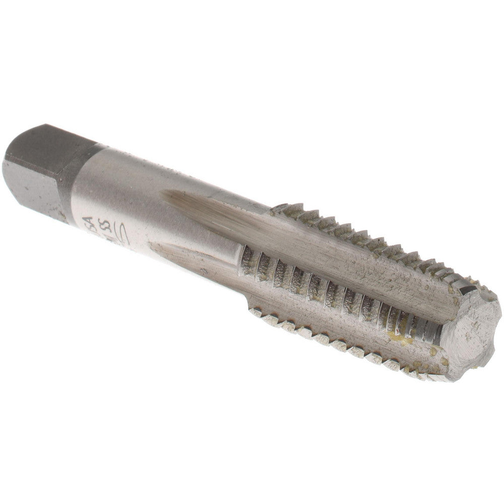 Hertel R127115-S 1/8-27 NPT, 5 Flutes, Bright Finish, High Speed Steel, Interrupted Thread Pipe Tap