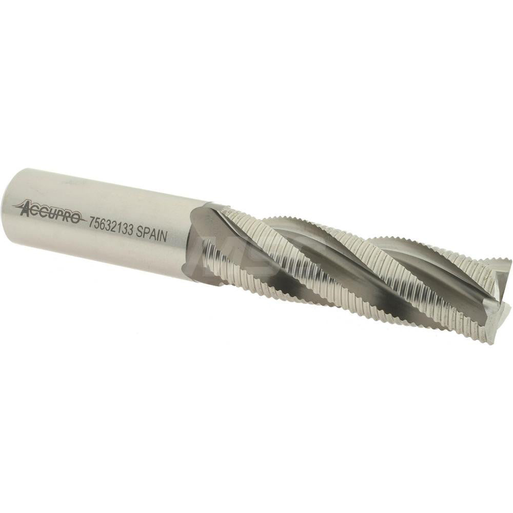 Accupro 35376 Corner Chamfer End Mill 0.75" Dia, 2" LOC, 4 Flute, Powdered Metal