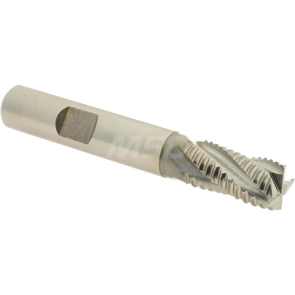 Accupro 35287 Corner Chamfer End Mill 0.375" Dia, 0.75" LOC, 4 Flute, Powdered Metal