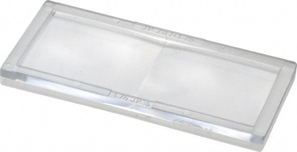 Jackson Safety 16060 4-1/4 Inch Wide x 2 Inch High Window, Magnifier Welding Plate