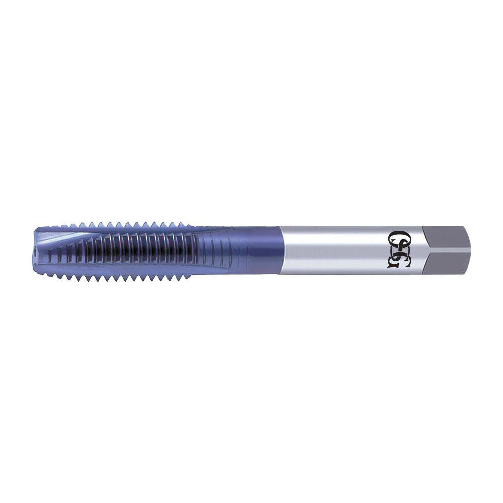OSG 1105610408 Spiral Point Tap #6-32 UNC, 3 Flutes, Plug, 3B Class of Fit, Powdered Metal, TiCN Coated