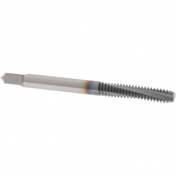 OSG 1305711008 Spiral Flute Tap #10-24 UNC, 3 Flutes, Modified Bottoming, 2B/3B Class of Fit, Powdered Metal, TICN Coated