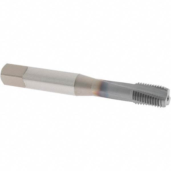 OSG 1305712308 Spiral Flute Tap 3/8-24 UNF, 3 Flutes, Modified Bottoming, 3B Class of Fit, Powdered Metal, TICN Coated