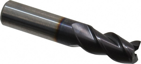 Guhring 9030860095200 Corner Chamfer End Mill 3/8" Dia, 5/8" LOC, 3 Flute, Solid Carbide