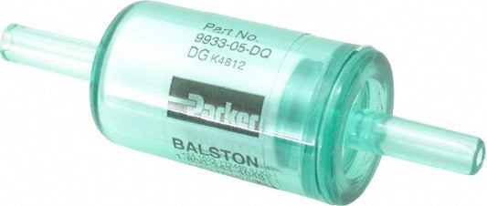Parker 9933-05-DQ 1/4" Outlet, 125 Max psi, Inline Filters, Regulators & Lubricators