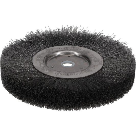 Weiler 01035 Wheel Brush 6" Wheel Dia, 1/2" Face Width, 0.0060" Wire Dia, Crimped