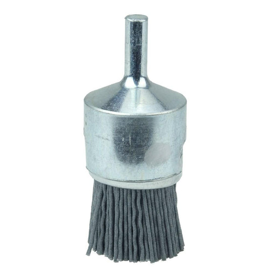 Weiler 10156 End Brushes 1" Dia, Nylon, Crimped Wire