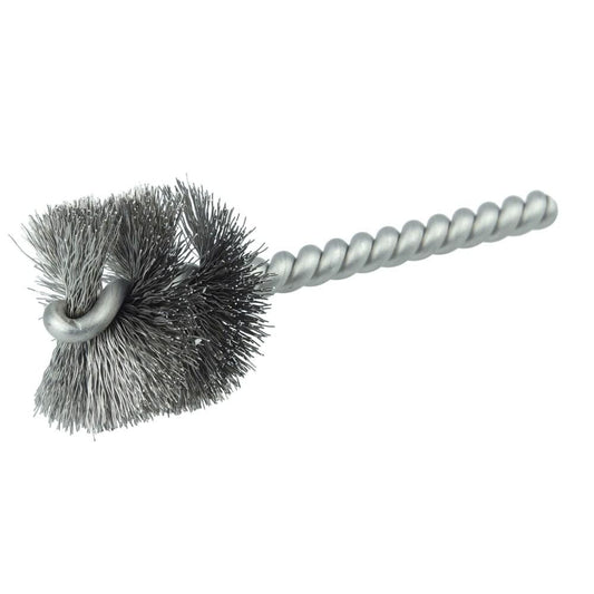 Weiler 21080 Power Tube Brush Helical, Steel
