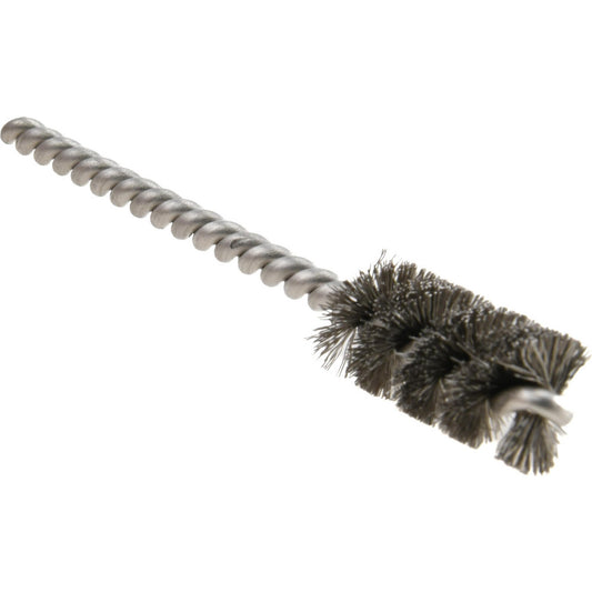 Weiler 21083 Power Tube Brush Helical, Stainless Steel
