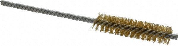 Weiler 98380 Power Tube Brush Helical, Brass