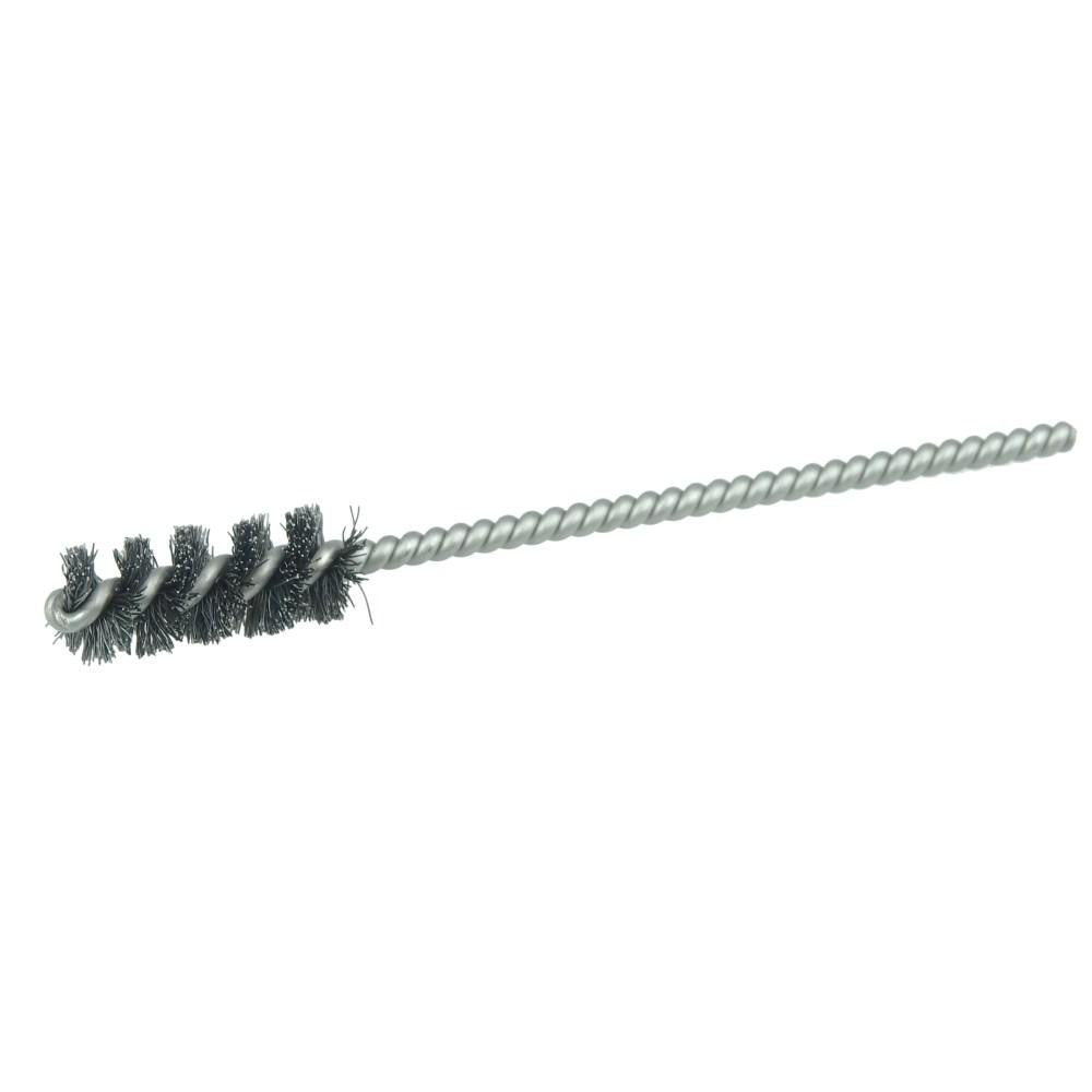 Weiler 21240 Power Tube Brush Helical, Stainless Steel
