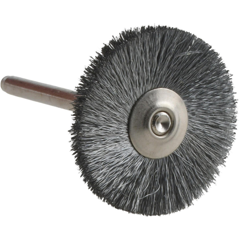 Weiler 26012 Wheel Brush 1" Wheel Dia, 0.0030" Wire Dia, Crimped