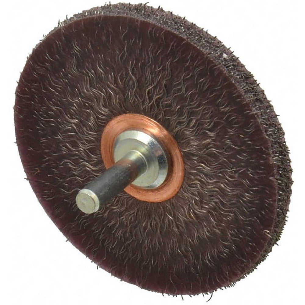Weiler 98425 Wheel Brush 1" Wheel Dia, 0.0050" Wire Dia, Crimped