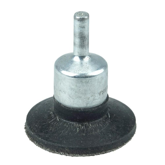 Weiler 35222 End Brush 1-3/4" Dia, Steel, Crimped Wire