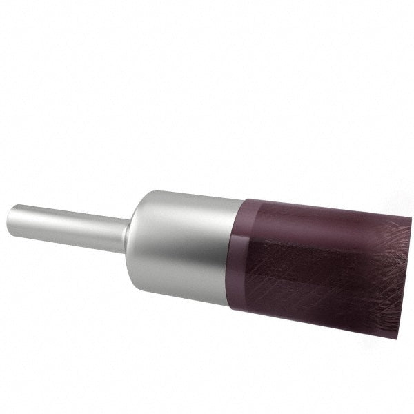 Weiler 90339 End Brushes 1/2" Dia, Steel, Crimped Wire
