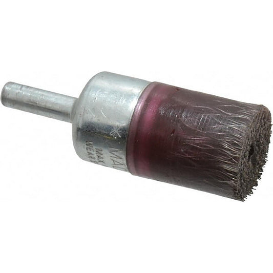 Weiler 90340 Wheel Brush 3/4" Wheel Dia, 0.0104" Wire Dia, Crimped