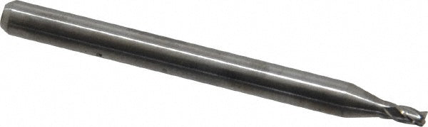 Kyocera SGS Precision Tools 00428 Square End Mill 1/16" Dia, 3/32" LOC, 4 Flute, Solid Carbide
